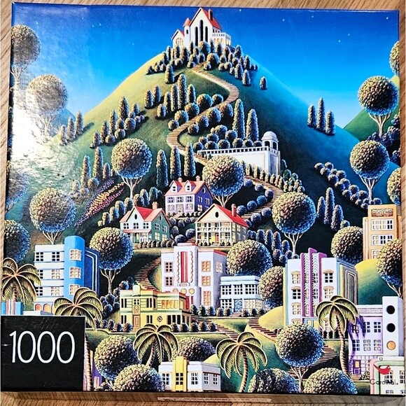 1000 Piece Puzzle, Hidden Village, Spin Master Games - Picture 1 of 2